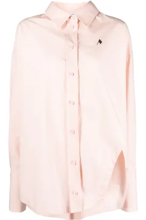 The Attico Diana oversized cotton shirt