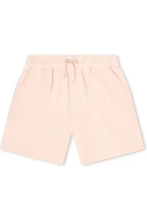 Kenzo Logo-print drawstring fleece shorts