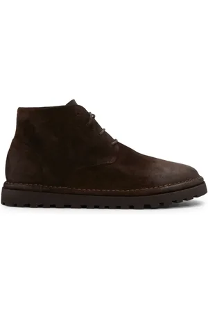 MARSÈLL Sancrispa Alta Pomice leather boots