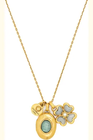 Goossens Talisman secret-locket pendant necklace