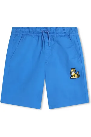 Kenzo Logo-embroidered track shorts