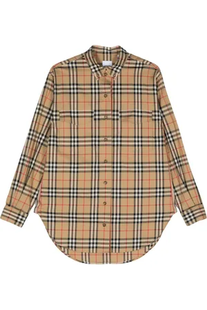 Burberry Vintage Check-pattern cotton shirt