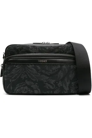 VERSACE Athena Barocco-print messenger bag