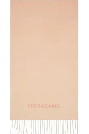 Salvatore Ferragamo Gradient-effect cashmere scarf