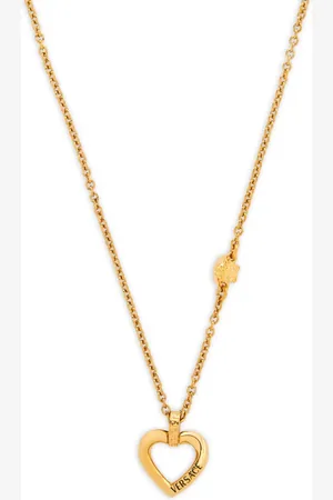VERSACE Medusa heart pendant necklace