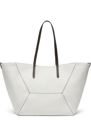 Brunello Cucinelli Monili-detail canvas tote bag