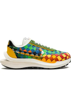 Nike X sacai x Jean Paul Gaultier Vaporwaffle Woven " Gusto" sneakers