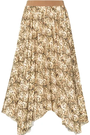 Isabel Marant Yonne asymmetric midi skirt
