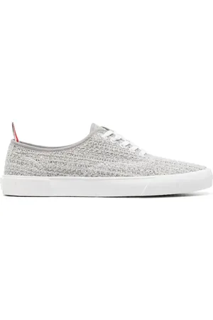 Thom Browne Heritage tweed low-top sneakers