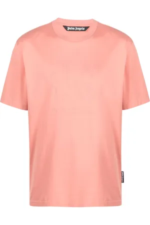 Palm Angels Monogram-embroidered cotton T-shirt
