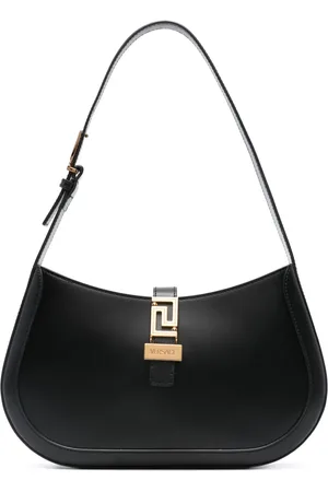 VERSACE Greca Goddess leather shoulder bag