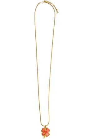CHANEL 2003 four-leaf clover pendant necklace