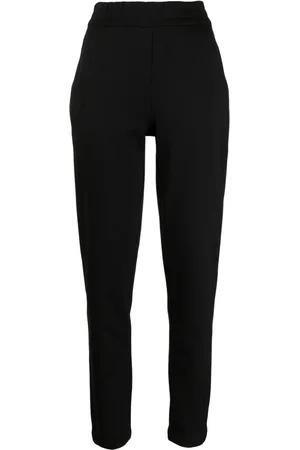 Emporio Armani Logo-appliqu?? high-waist track pants