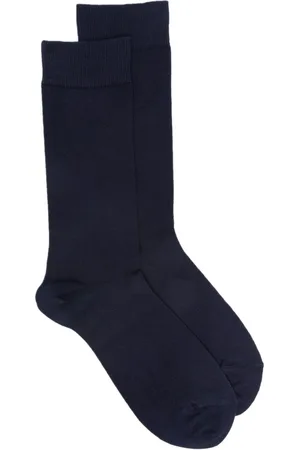 Sunspel Logo-print socks