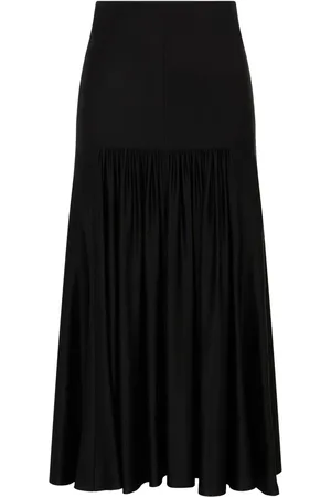 Paco rabanne Button-embellished draped skirt