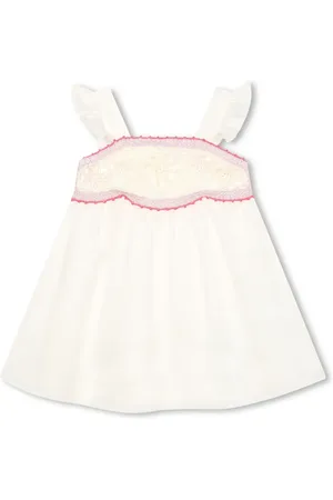 Chloé Crochet-panell sleeveless dress