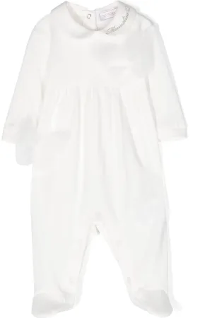 MONNALISA Appliqué-detailing cotton pyjamas
