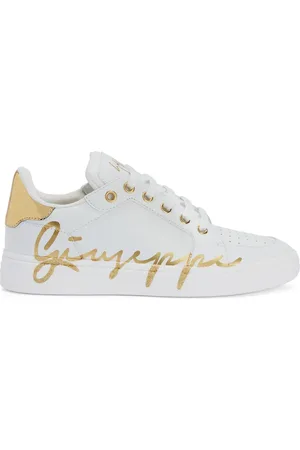 Giuseppe Zanotti Gz94 logo-print leather sneakers