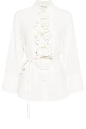 P.A.R.O.S.H. Ruffled-detailing shirt