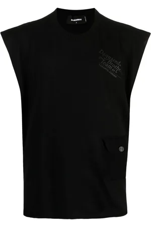 Dsquared2 Logo-print fine-knit vest