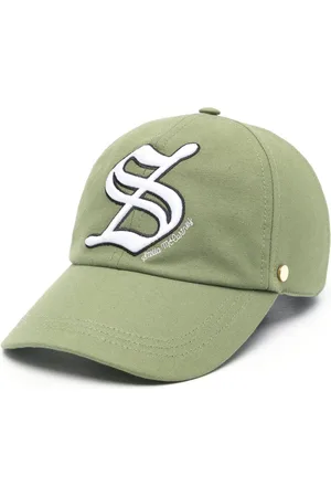 Stella McCartney Logo-embroidered cotton cap