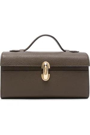 SAVETTE Symmetry Pochette leather tote bag