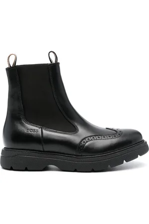 Hugo boss mens clearance boots sale