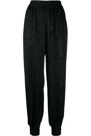 Saint Laurent Lamé knit trousers