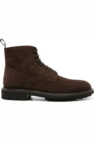 Scarosso Thomas lace-up suede boots