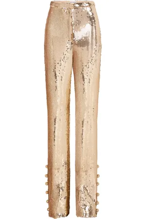 Paco rabanne Sequinned flared trousers