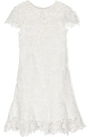 Marlo Holly Jolly floral-lace minidress