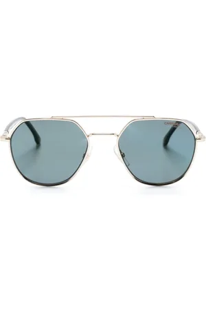 Carrera Logo-engraved pilot-frame sunglasses