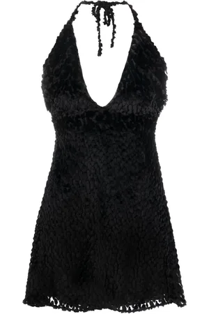 Saint Laurent Halterneck minidress