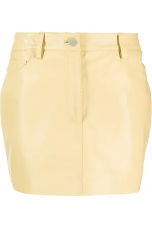 REMAIN Leather mini skirt