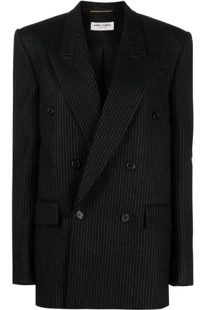 Saint Laurent Pinstripe double-breasted blazer