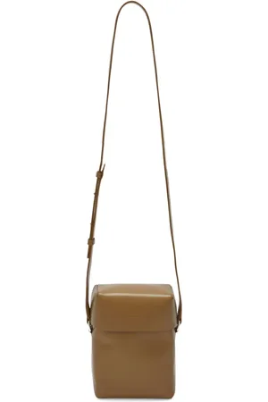 Jil Sander Lid leather shoulder bag