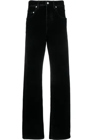 Saint Laurent Low-rise wide-leg jeans