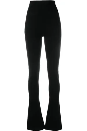 Saint Laurent Flared wool leggings