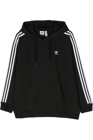 adidas Adicolor logo-embroidered hoodie