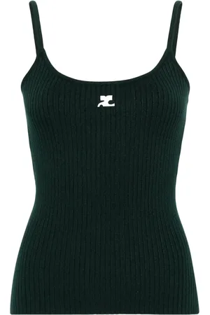 Courrèges Reedition ribbed tank top
