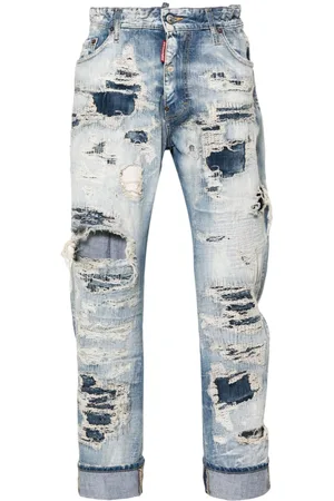 Dsquared2 Big Brother distressed-finish jeans