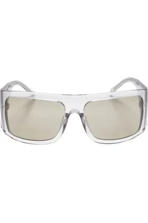The Attico X Linda Farrow Andre oversize sunglasses