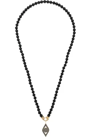 Sydney Evan Evil Eye beaded necklace