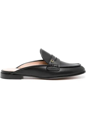 Gianvito Rossi Florio leather mules