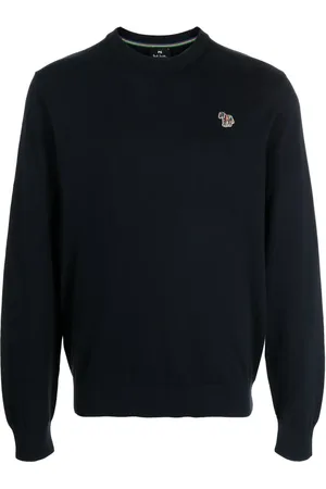 Paul Smith Logo-embroidered organic-cotton sweatshirt