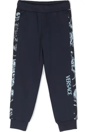VERSACE Barocco-print cotton track pants