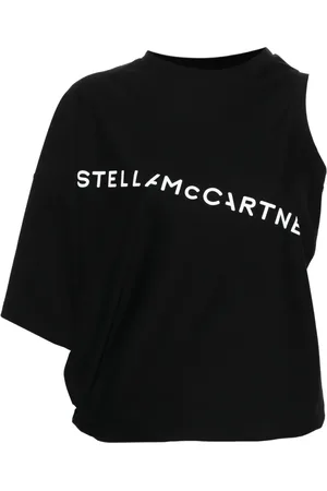 Stella McCartney Asymmetric cotton top