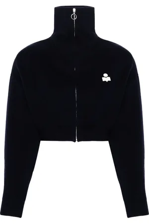Marant Etoile Oxane logo-embroidered cardigan