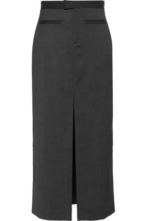 Filippa K Front-slit tailored maxi skirt
