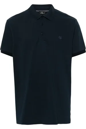 Etro Embroidered-logo polo shirt